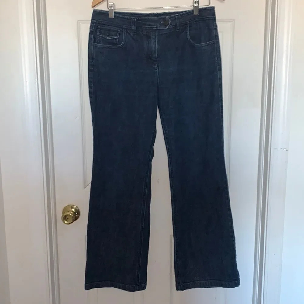 Ann Taylor Flared Jeans Blue Size 10
